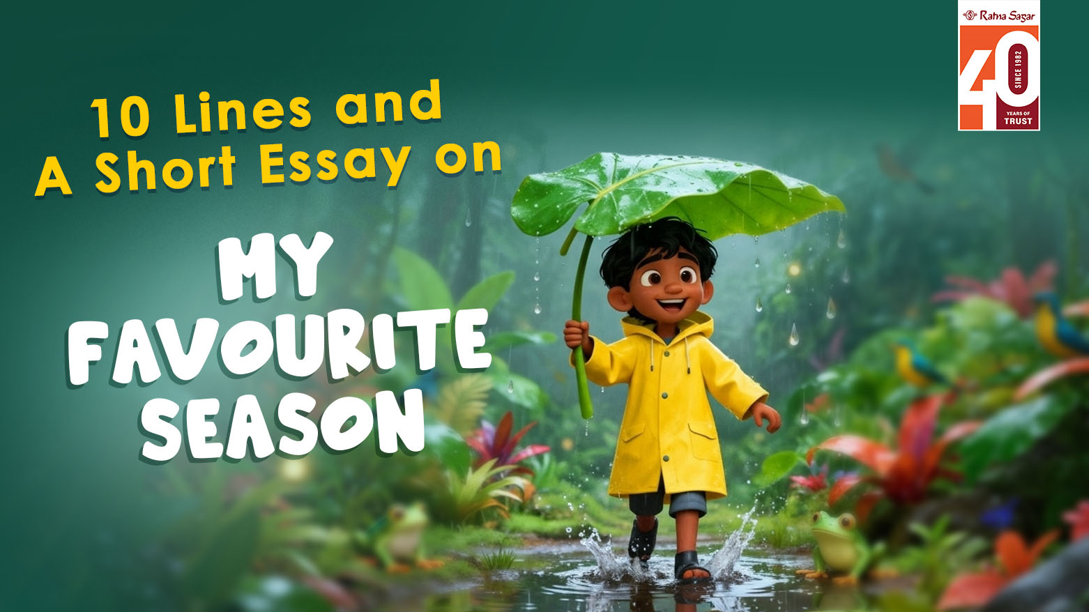 10 Lines and A Short Essay on My Favourite Season